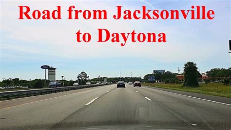 jacksonville to daytona - jacksonville to daytona distance.